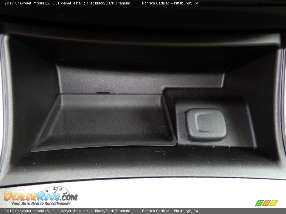 2017 Chevrolet Impala LS Blue Velvet Metallic / Jet Black/Dark Titanium Photo #21