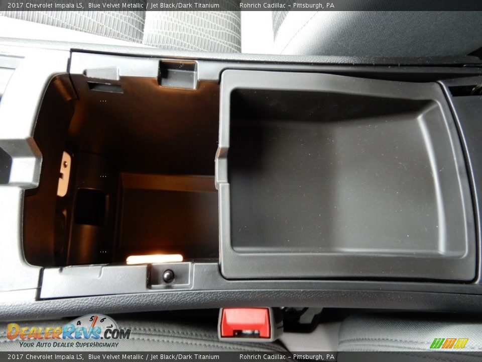 2017 Chevrolet Impala LS Blue Velvet Metallic / Jet Black/Dark Titanium Photo #22