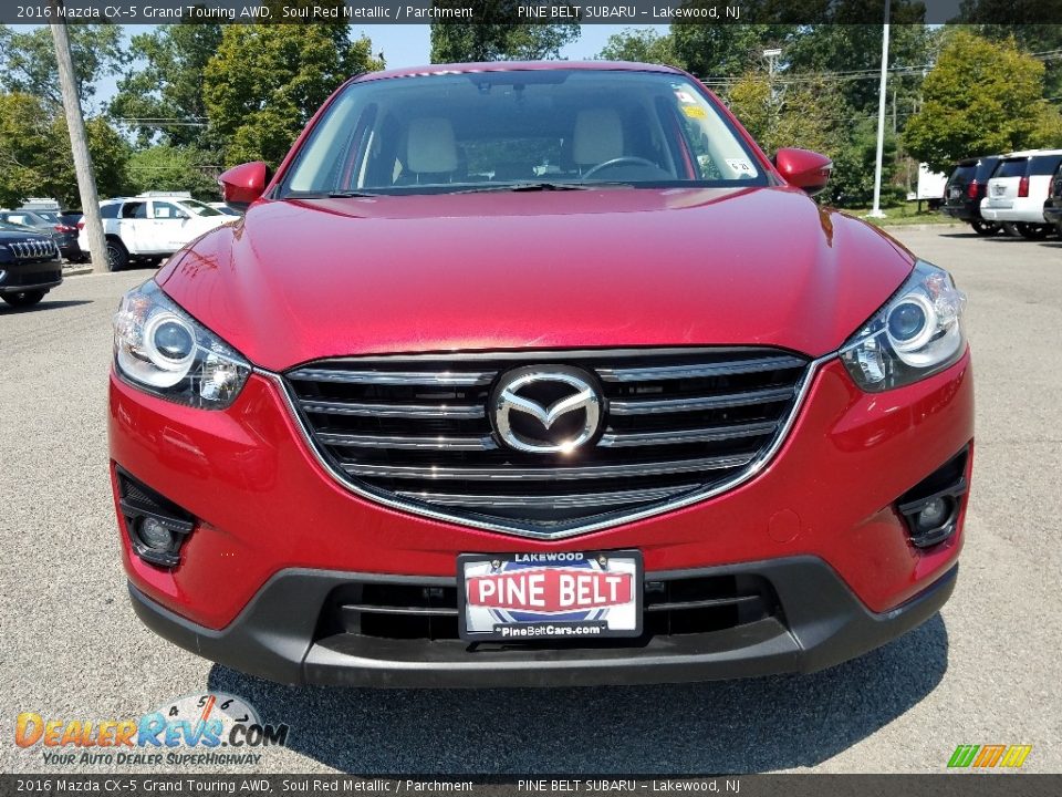 2016 Mazda CX-5 Grand Touring AWD Soul Red Metallic / Parchment Photo #2