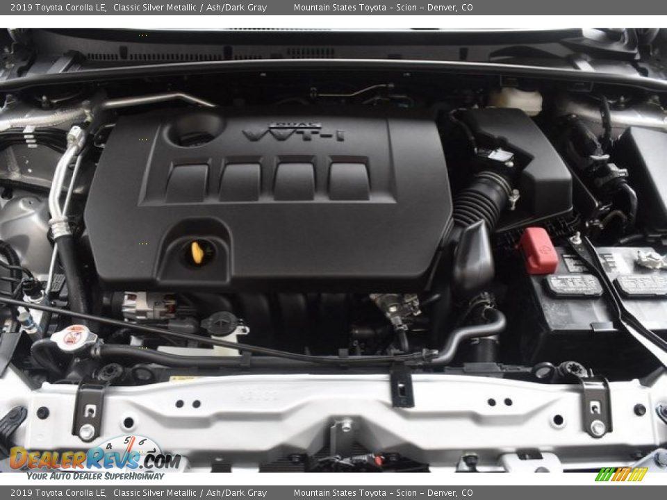 2019 Toyota Corolla LE Classic Silver Metallic / Ash/Dark Gray Photo #31