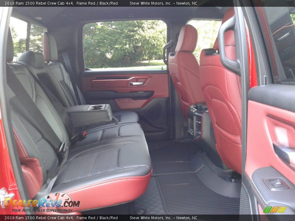 2019 Ram 1500 Rebel Crew Cab 4x4 Flame Red / Black/Red Photo #15