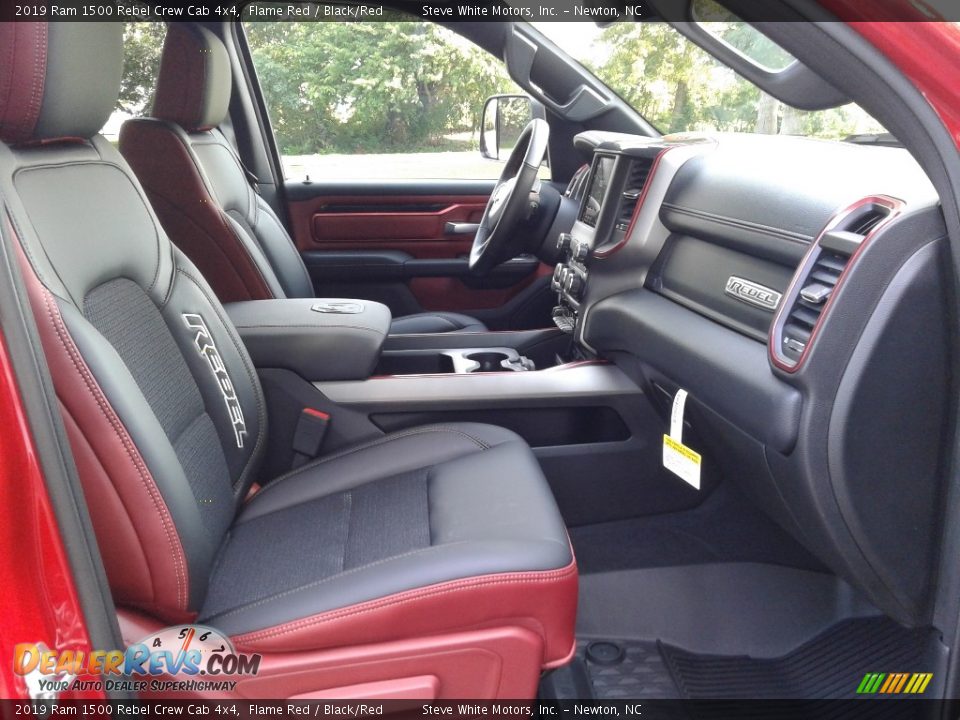 Front Seat of 2019 Ram 1500 Rebel Crew Cab 4x4 Photo #16