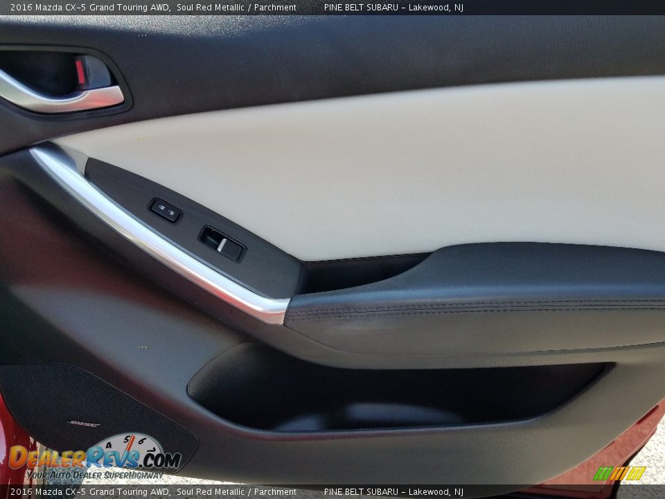 2016 Mazda CX-5 Grand Touring AWD Soul Red Metallic / Parchment Photo #10
