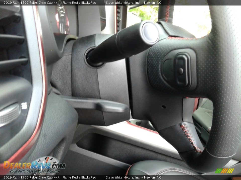 2019 Ram 1500 Rebel Crew Cab 4x4 Flame Red / Black/Red Photo #18