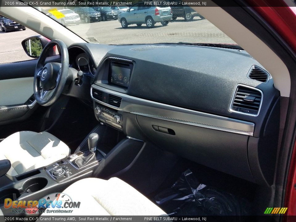 2016 Mazda CX-5 Grand Touring AWD Soul Red Metallic / Parchment Photo #11