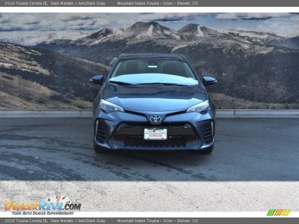 2019 Toyota Corolla SE Slate Metallic / Ash/Dark Gray Photo #2