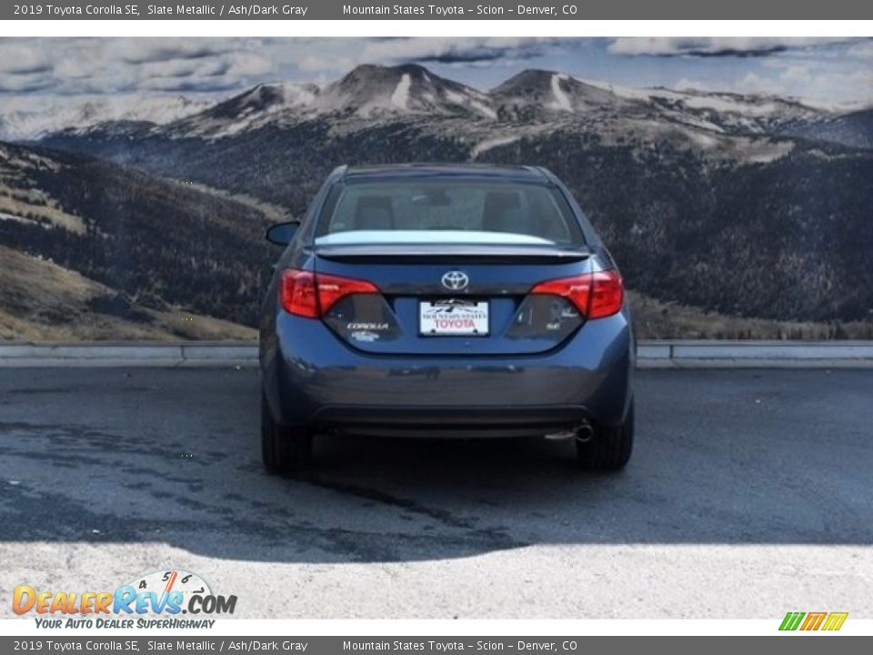 2019 Toyota Corolla SE Slate Metallic / Ash/Dark Gray Photo #4