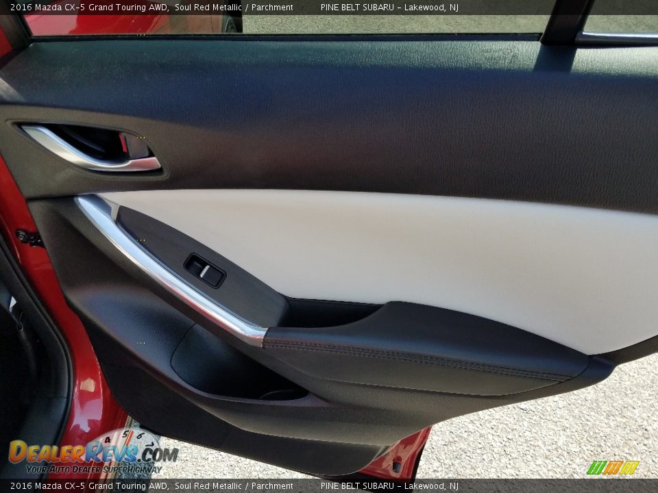 2016 Mazda CX-5 Grand Touring AWD Soul Red Metallic / Parchment Photo #13