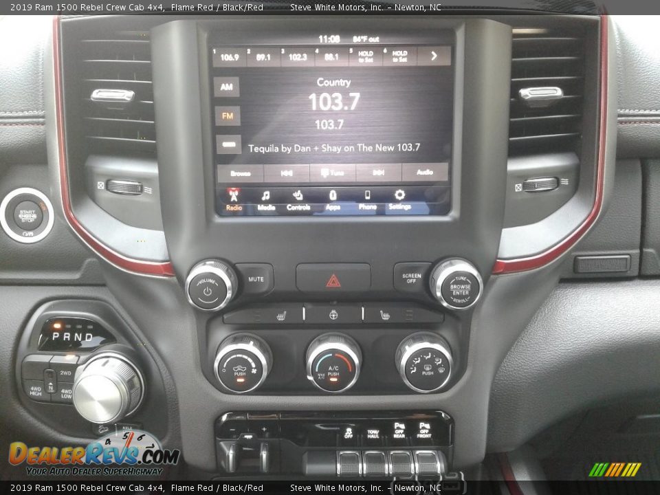 Controls of 2019 Ram 1500 Rebel Crew Cab 4x4 Photo #22
