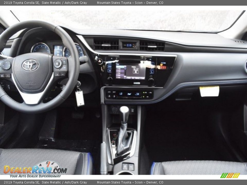2019 Toyota Corolla SE Slate Metallic / Ash/Dark Gray Photo #8