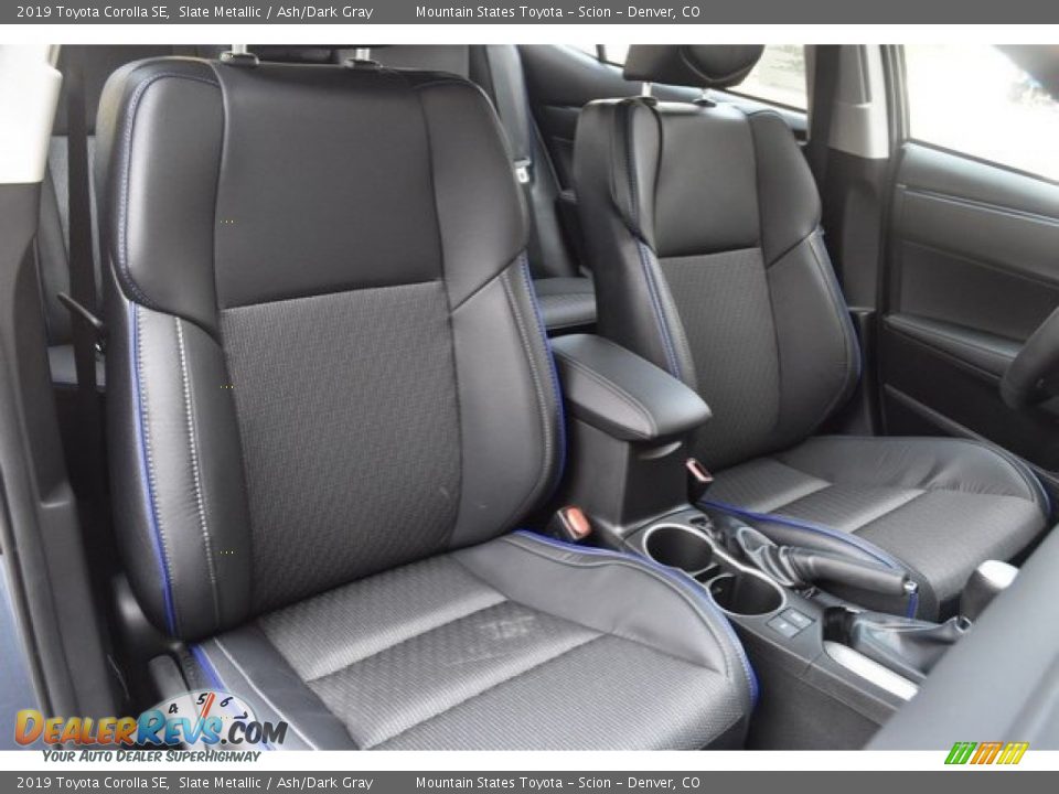 2019 Toyota Corolla SE Slate Metallic / Ash/Dark Gray Photo #12