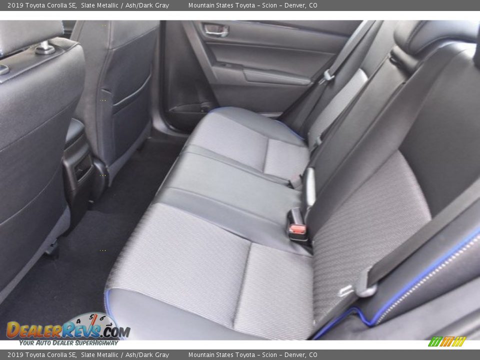 2019 Toyota Corolla SE Slate Metallic / Ash/Dark Gray Photo #14