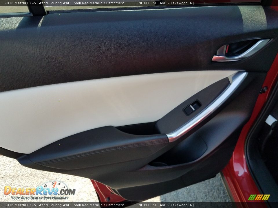 2016 Mazda CX-5 Grand Touring AWD Soul Red Metallic / Parchment Photo #18