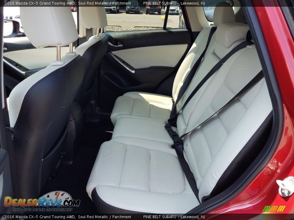 2016 Mazda CX-5 Grand Touring AWD Soul Red Metallic / Parchment Photo #19