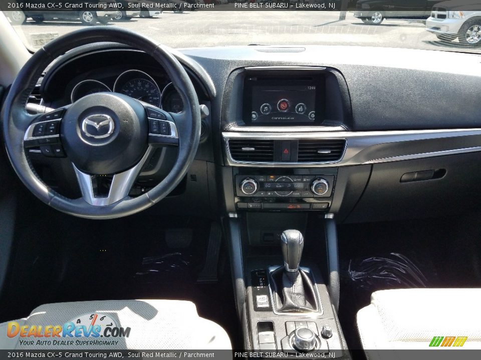 2016 Mazda CX-5 Grand Touring AWD Soul Red Metallic / Parchment Photo #21