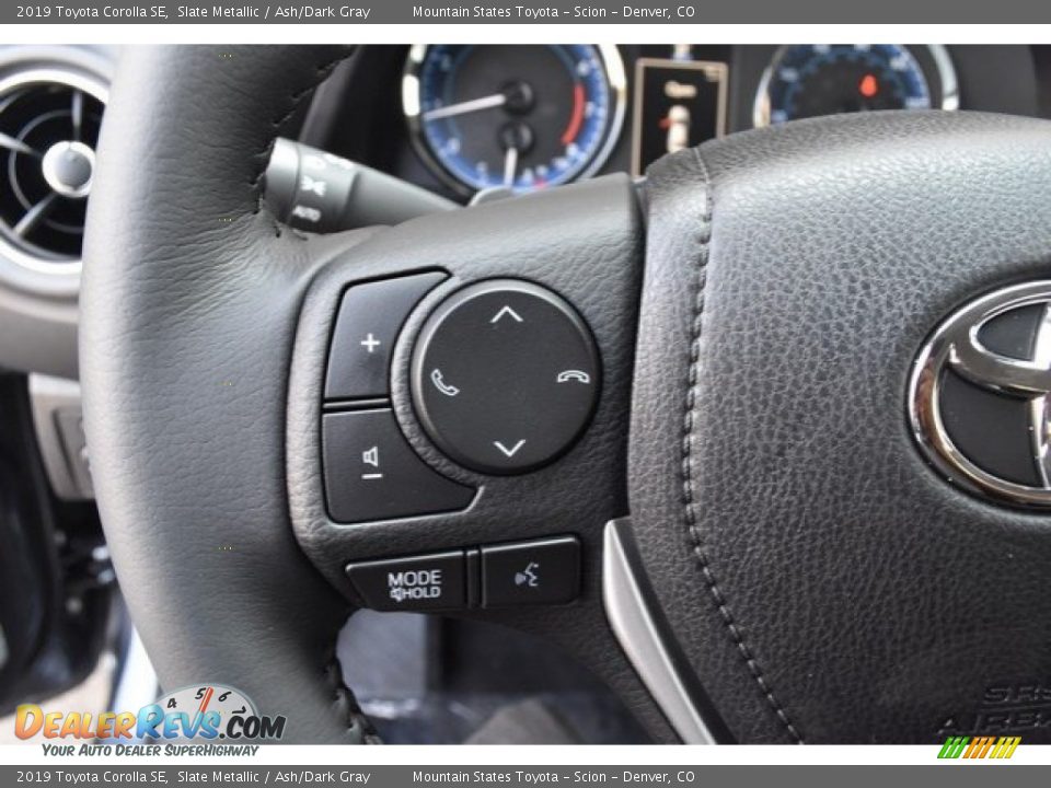 2019 Toyota Corolla SE Slate Metallic / Ash/Dark Gray Photo #25