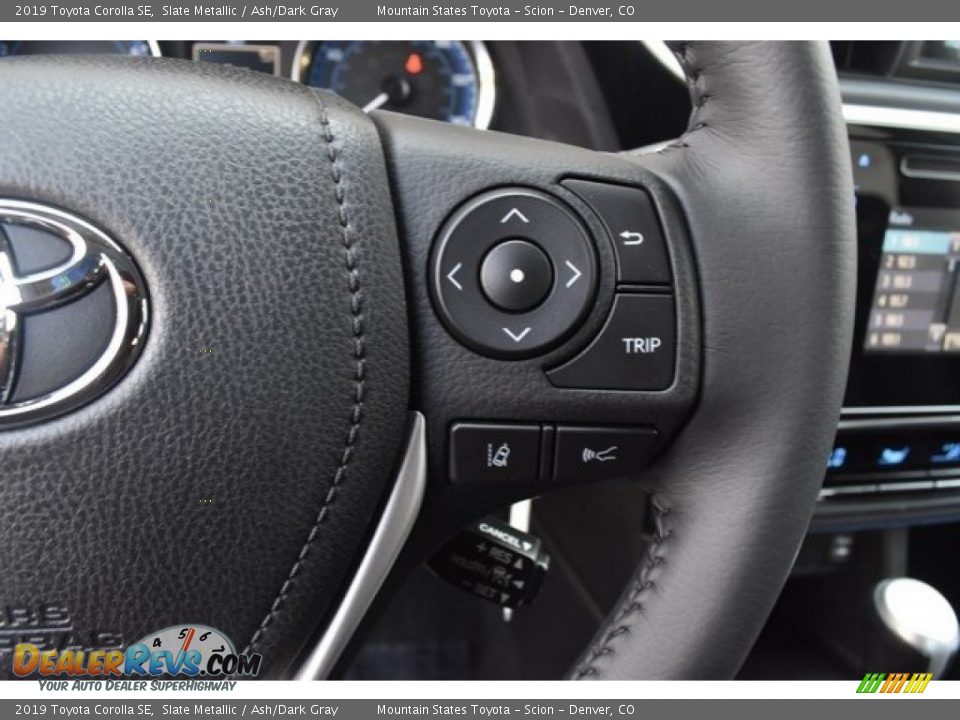 2019 Toyota Corolla SE Slate Metallic / Ash/Dark Gray Photo #26