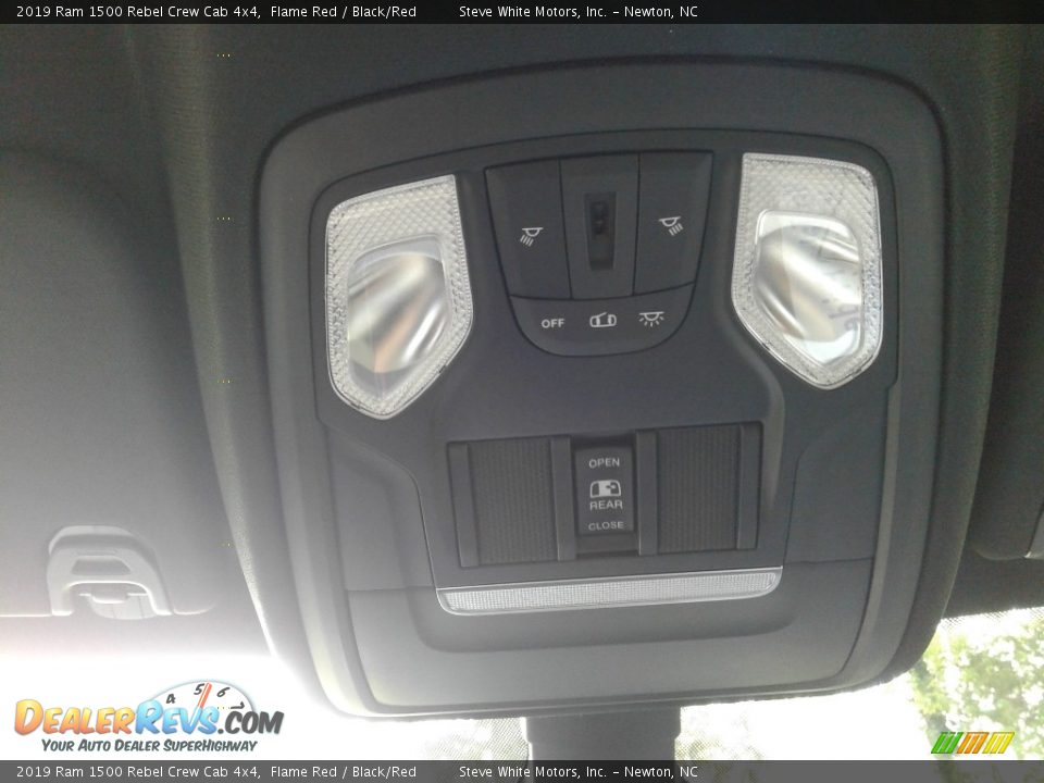 2019 Ram 1500 Rebel Crew Cab 4x4 Flame Red / Black/Red Photo #32