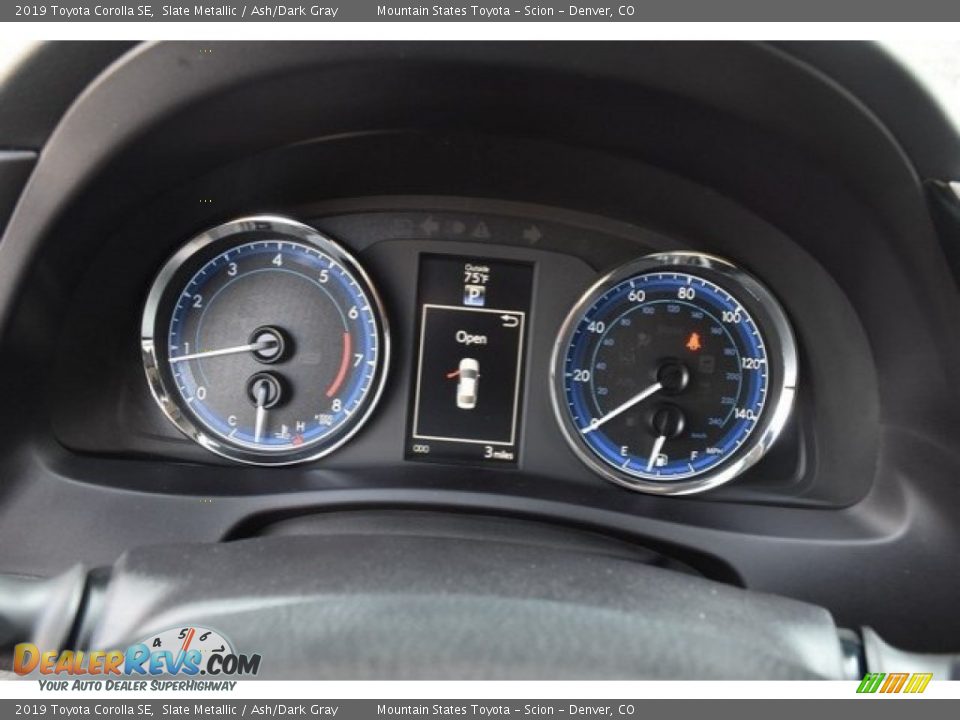 2019 Toyota Corolla SE Slate Metallic / Ash/Dark Gray Photo #27