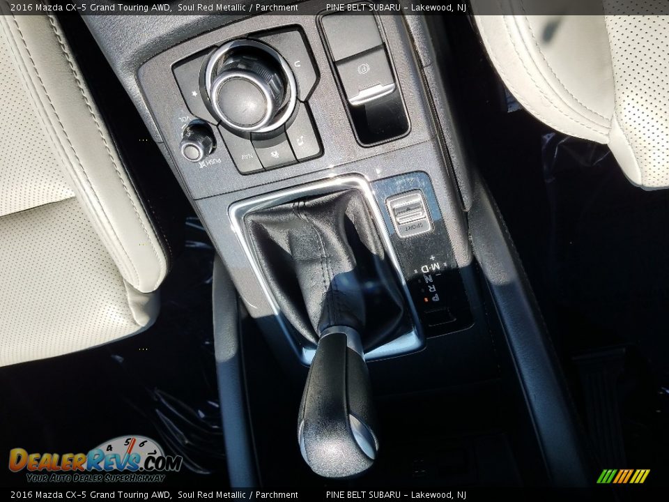 2016 Mazda CX-5 Grand Touring AWD Soul Red Metallic / Parchment Photo #27