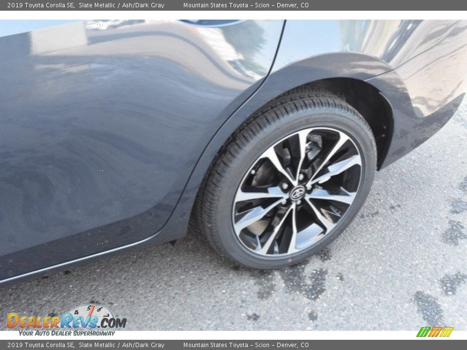 2019 Toyota Corolla SE Slate Metallic / Ash/Dark Gray Photo #33