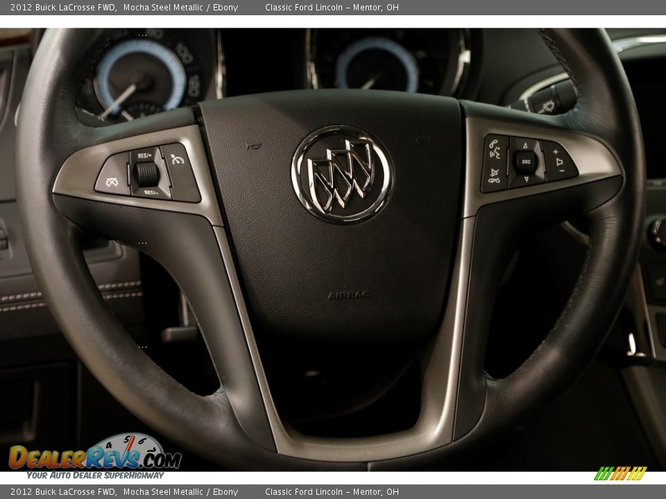 2012 Buick LaCrosse FWD Mocha Steel Metallic / Ebony Photo #8