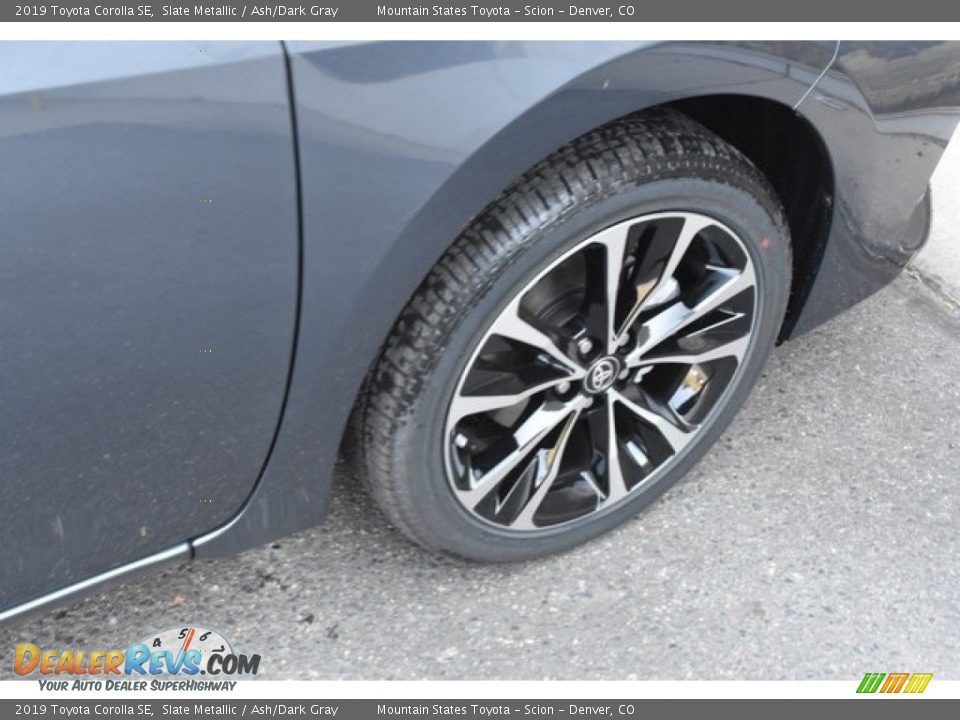 2019 Toyota Corolla SE Slate Metallic / Ash/Dark Gray Photo #35