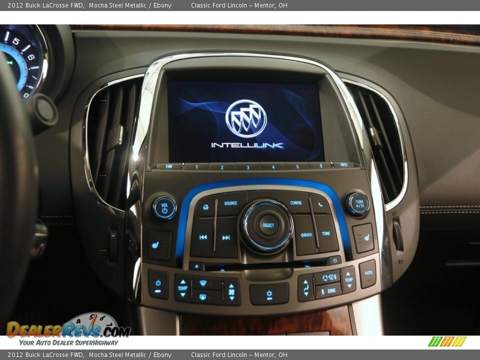 2012 Buick LaCrosse FWD Mocha Steel Metallic / Ebony Photo #10