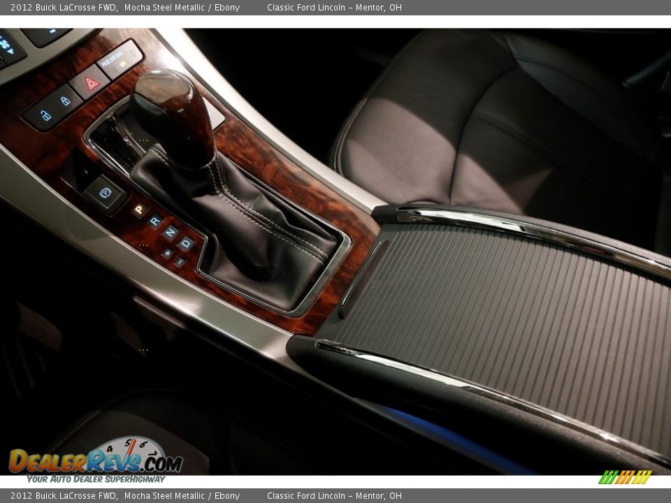 2012 Buick LaCrosse FWD Mocha Steel Metallic / Ebony Photo #16