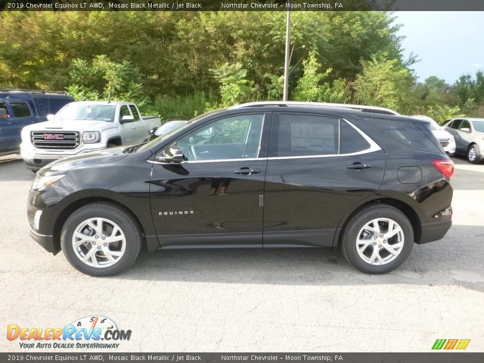 2019 Chevrolet Equinox LT AWD Mosaic Black Metallic / Jet Black Photo #2