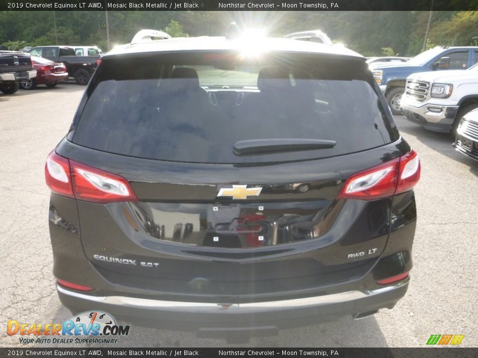 2019 Chevrolet Equinox LT AWD Mosaic Black Metallic / Jet Black Photo #4