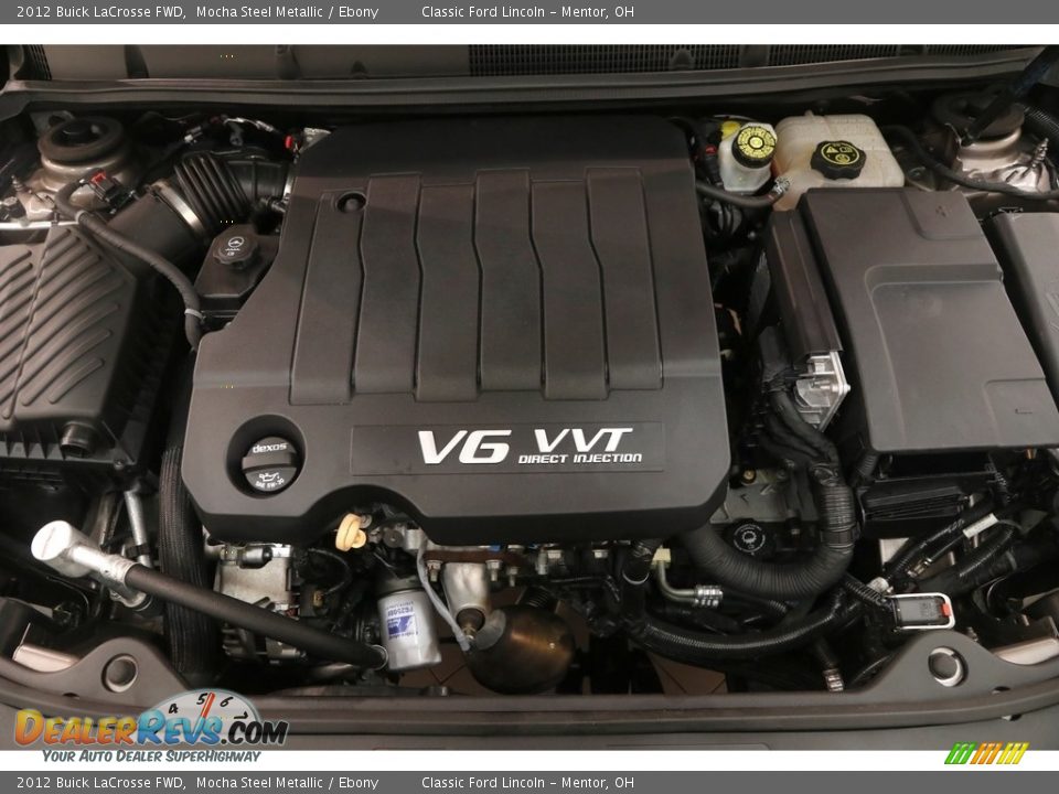 2012 Buick LaCrosse FWD Mocha Steel Metallic / Ebony Photo #23