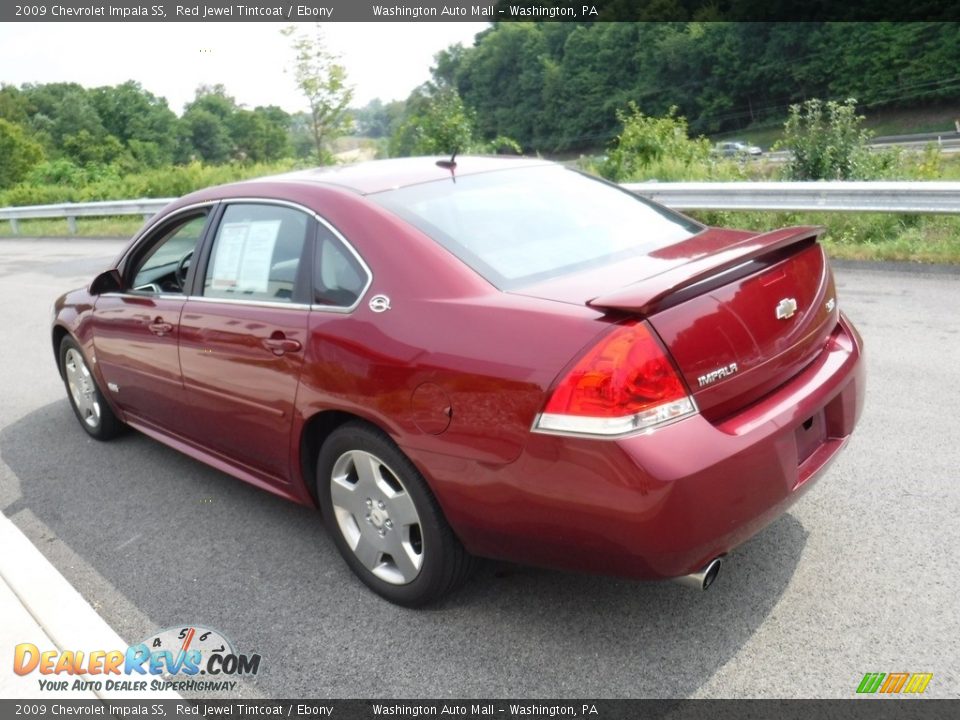 2009 Chevrolet Impala SS Red Jewel Tintcoat / Ebony Photo #9
