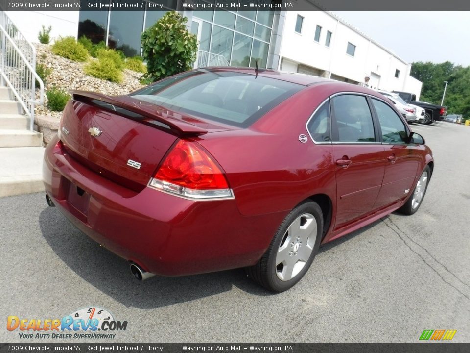 2009 Chevrolet Impala SS Red Jewel Tintcoat / Ebony Photo #11