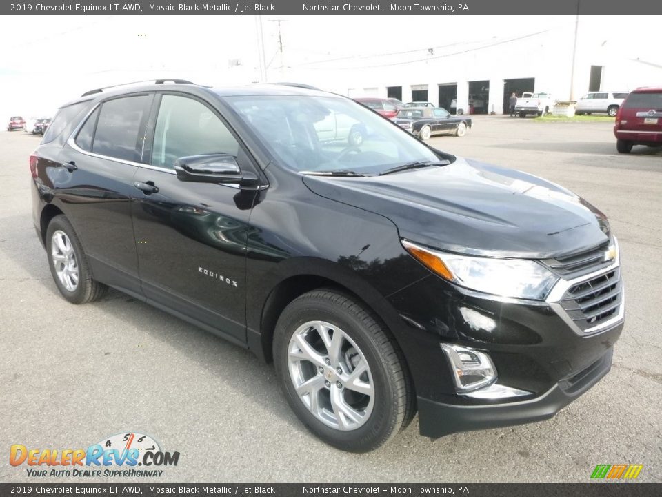 2019 Chevrolet Equinox LT AWD Mosaic Black Metallic / Jet Black Photo #7