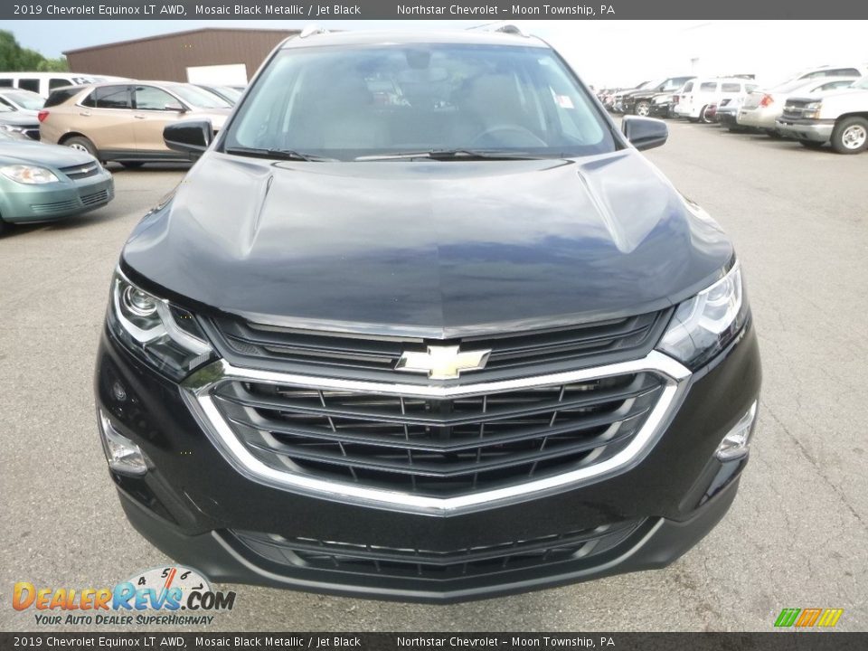 2019 Chevrolet Equinox LT AWD Mosaic Black Metallic / Jet Black Photo #8