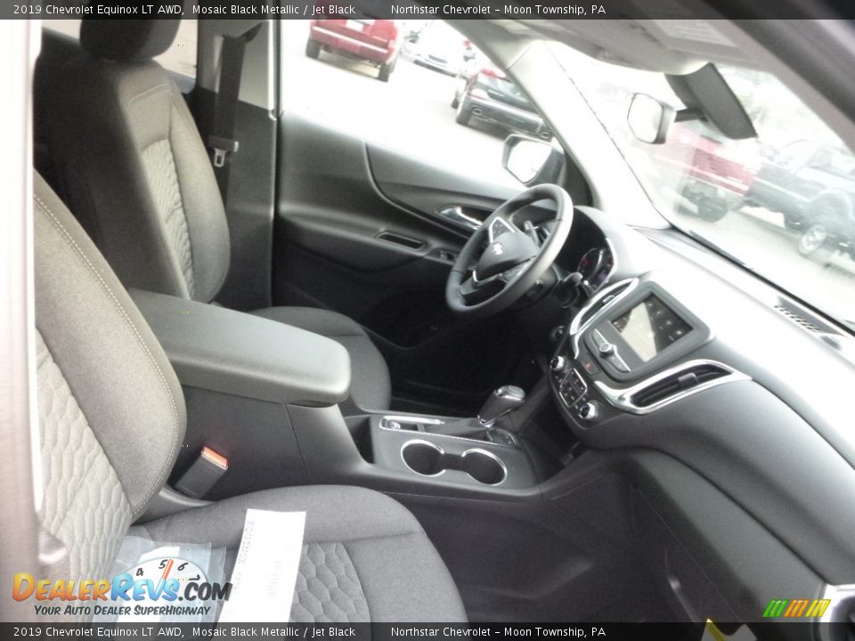 2019 Chevrolet Equinox LT AWD Mosaic Black Metallic / Jet Black Photo #10