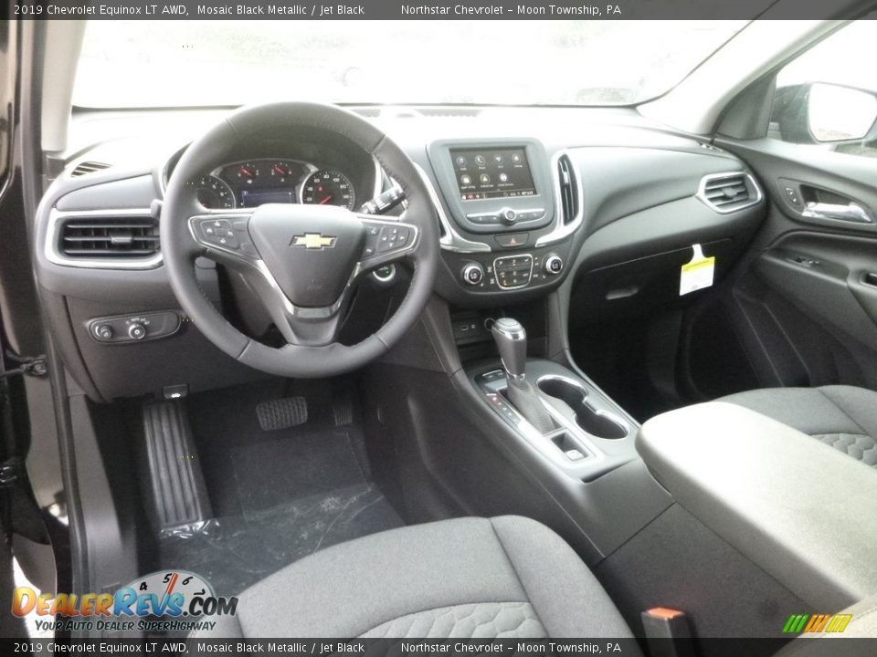 Jet Black Interior - 2019 Chevrolet Equinox LT AWD Photo #16