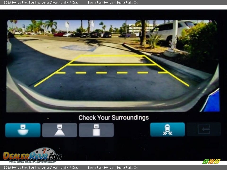 2019 Honda Pilot Touring Lunar Silver Metallic / Gray Photo #15