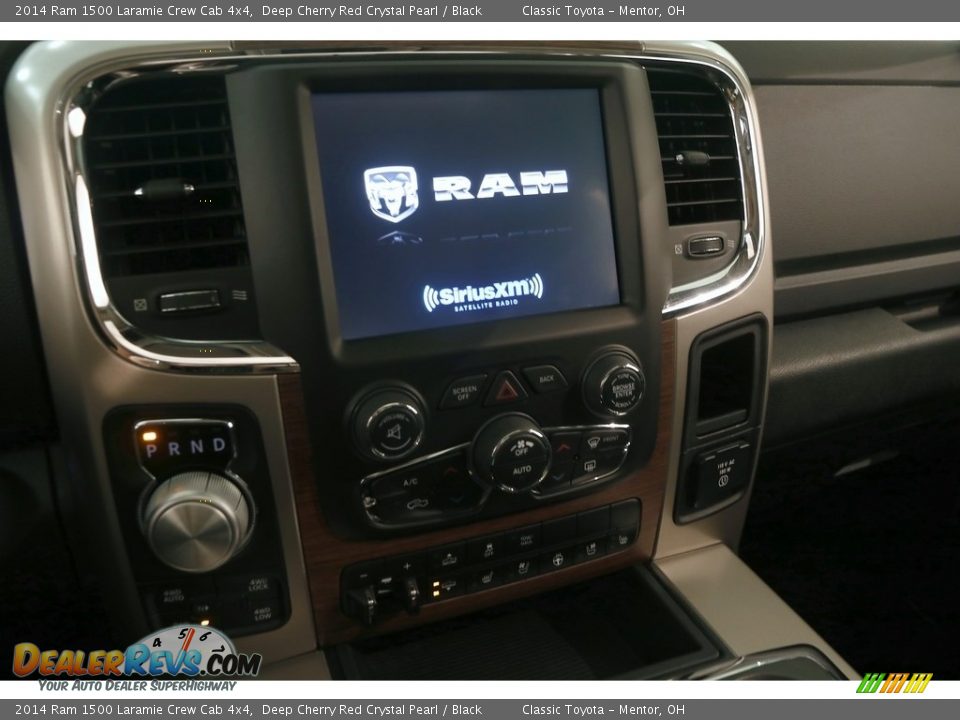 2014 Ram 1500 Laramie Crew Cab 4x4 Deep Cherry Red Crystal Pearl / Black Photo #11