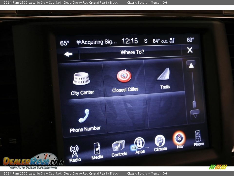 2014 Ram 1500 Laramie Crew Cab 4x4 Deep Cherry Red Crystal Pearl / Black Photo #19