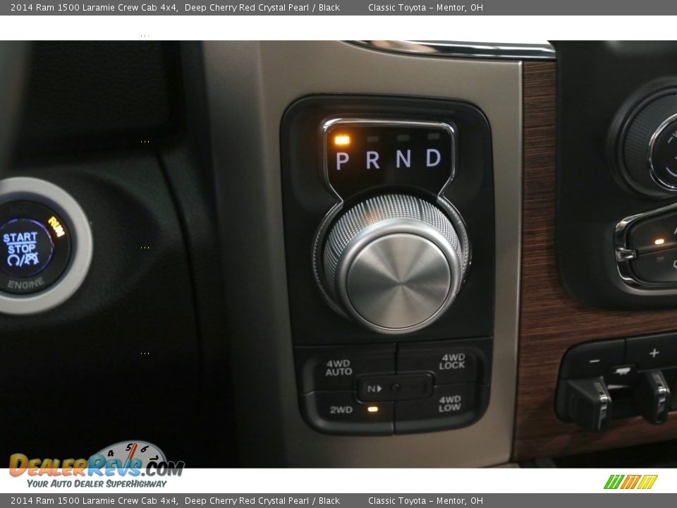 2014 Ram 1500 Laramie Crew Cab 4x4 Deep Cherry Red Crystal Pearl / Black Photo #21