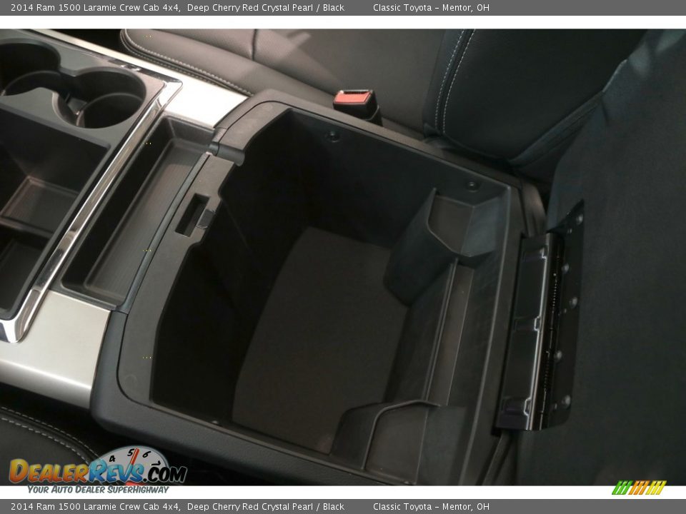 2014 Ram 1500 Laramie Crew Cab 4x4 Deep Cherry Red Crystal Pearl / Black Photo #28