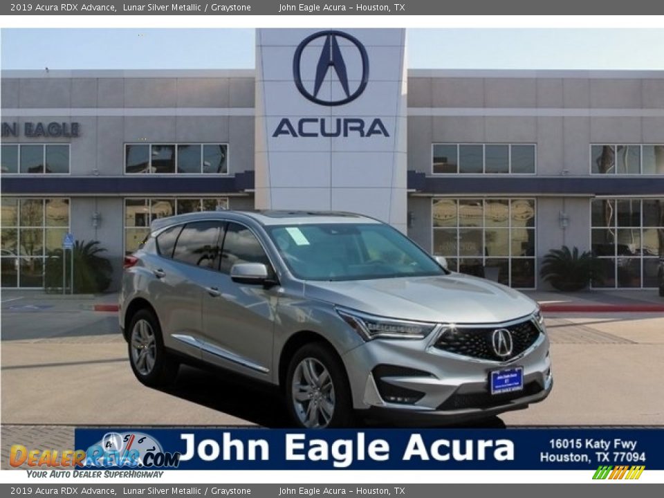2019 Acura RDX Advance Lunar Silver Metallic / Graystone Photo #1