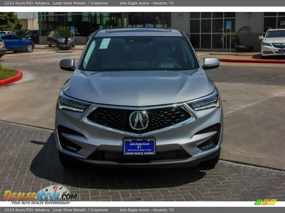 2019 Acura RDX Advance Lunar Silver Metallic / Graystone Photo #2