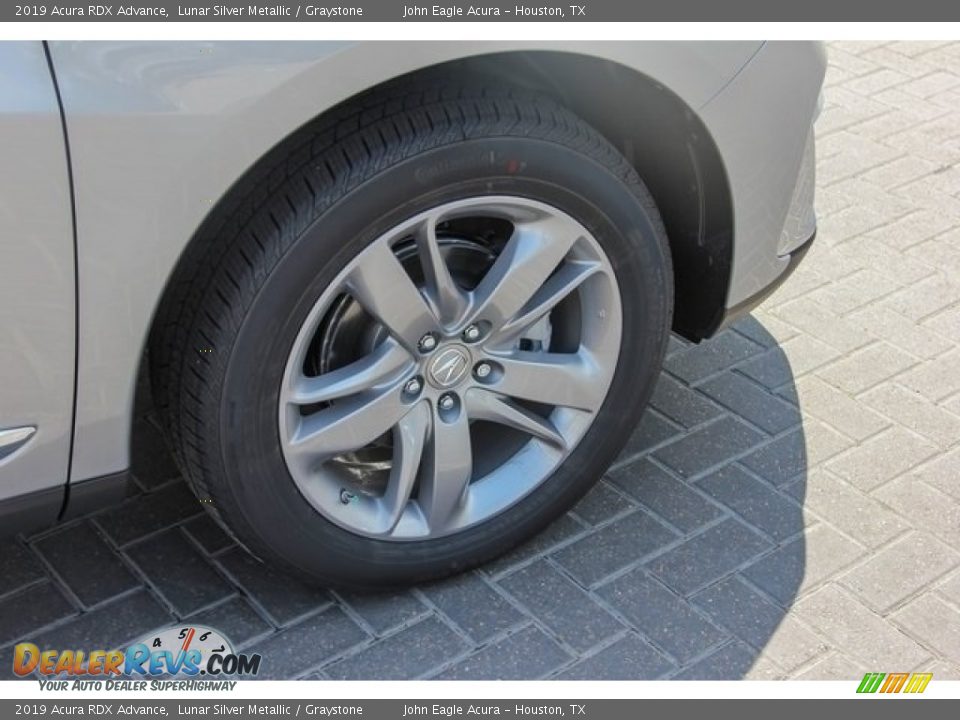 2019 Acura RDX Advance Lunar Silver Metallic / Graystone Photo #11