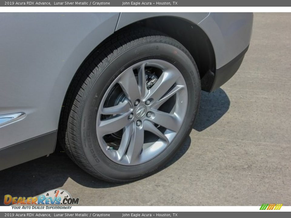 2019 Acura RDX Advance Lunar Silver Metallic / Graystone Photo #13