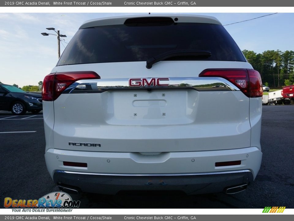 2019 GMC Acadia Denali White Frost Tricoat / Cocoa/Shale Photo #13