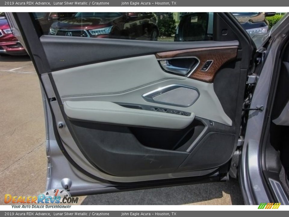 2019 Acura RDX Advance Lunar Silver Metallic / Graystone Photo #19
