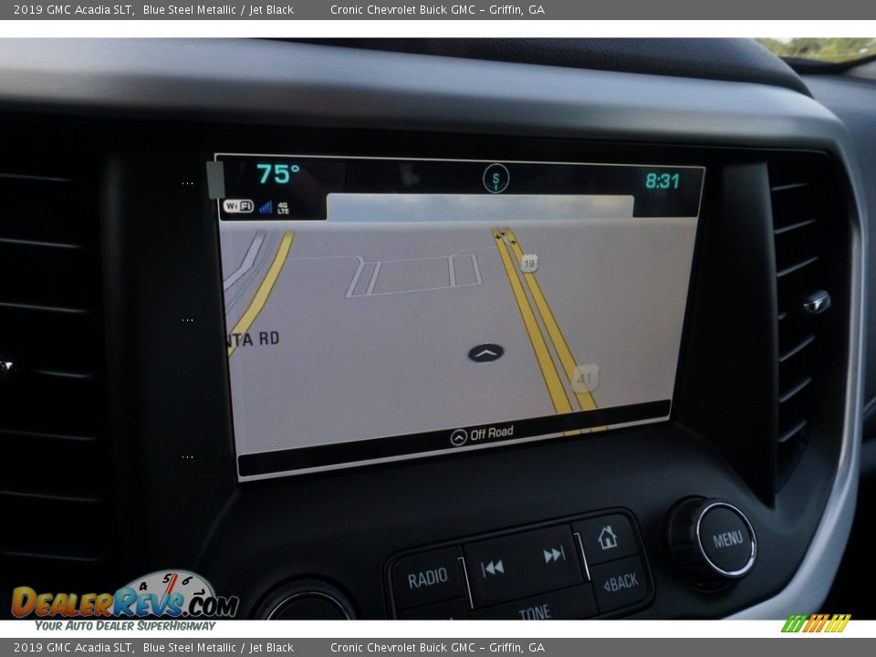 Navigation of 2019 GMC Acadia SLT Photo #6